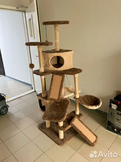 Когтеточка домик для кошки