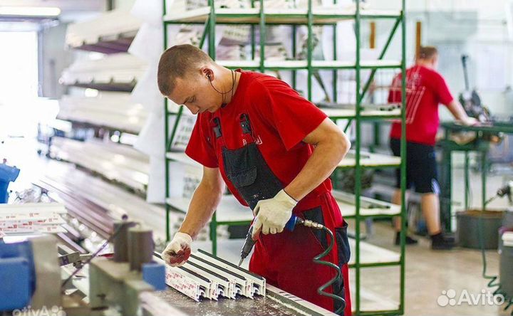 Разнорабочий металлопластиковые завод.Крымск