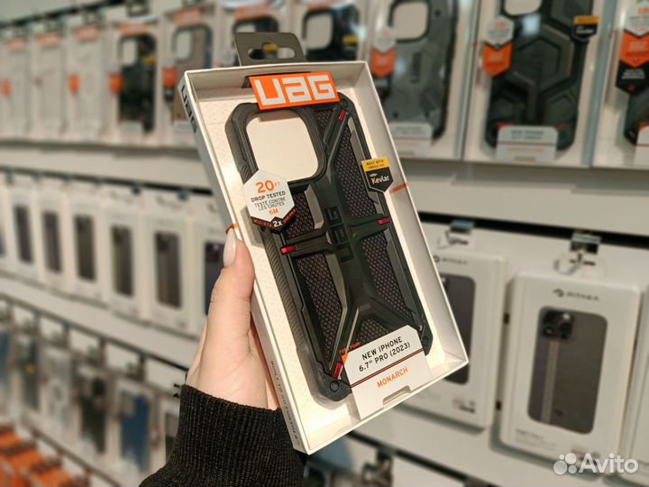 Чехол UAG Monarch кевлар оригинал 15 Pro Max