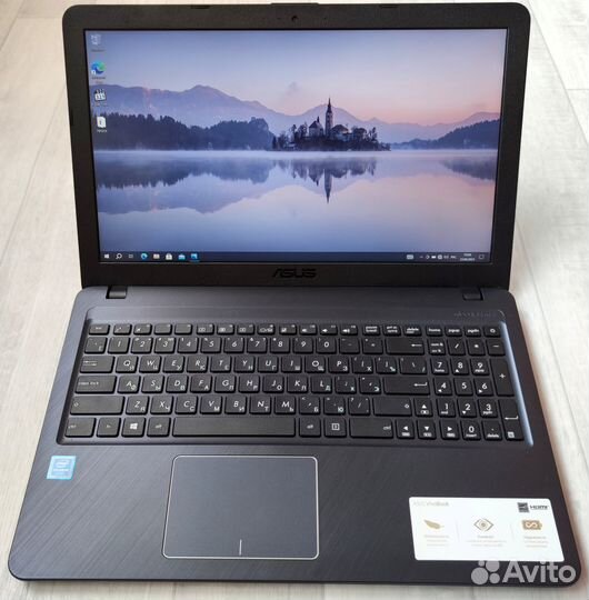 Новый Asus 2022\FHD\Intel 2x 2800mg\SSD\акб 5ч