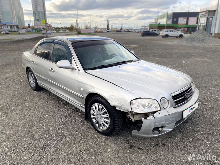 Kia Magentis 2.5 AT, 2006, битый, 190 000 км