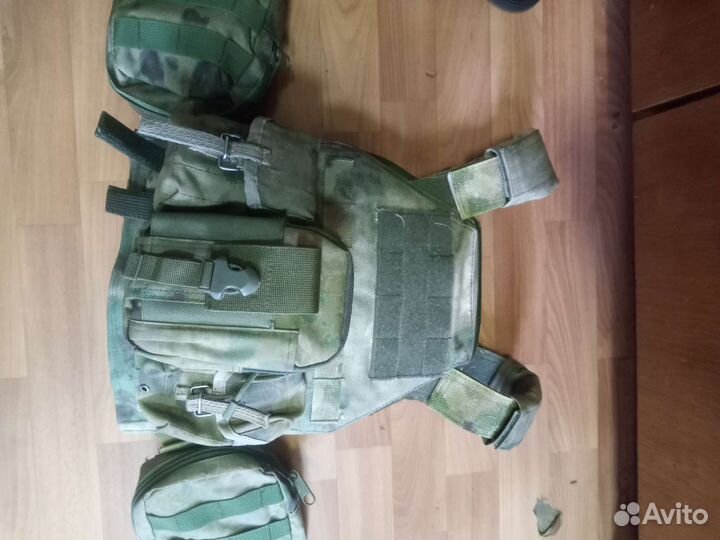 Бронежилет плитник мох (багарий/гранит)