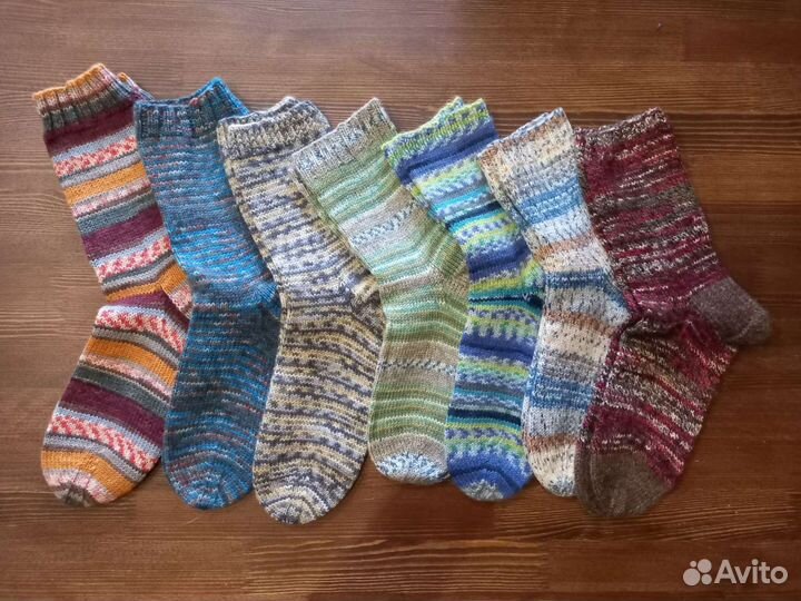 Носки вязаные ручной работы 38/39/40