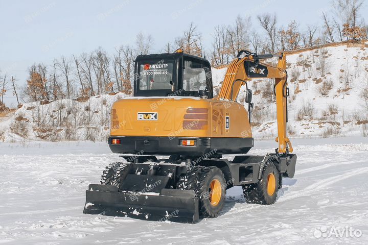 Колёсный экскаватор Runmax ER85W, 2023