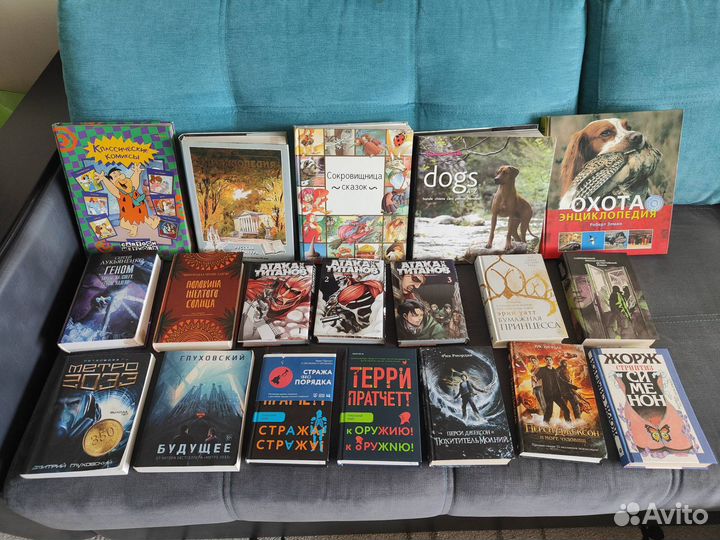 Книги Фантастика, Комикс, Для детей, Манга, Охота