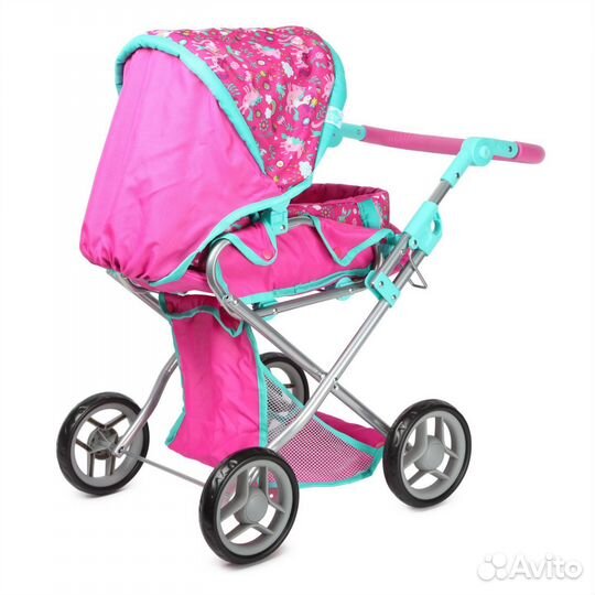 Коляска для кукол demi star 2 в 1