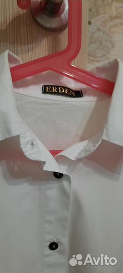 Блузка белая