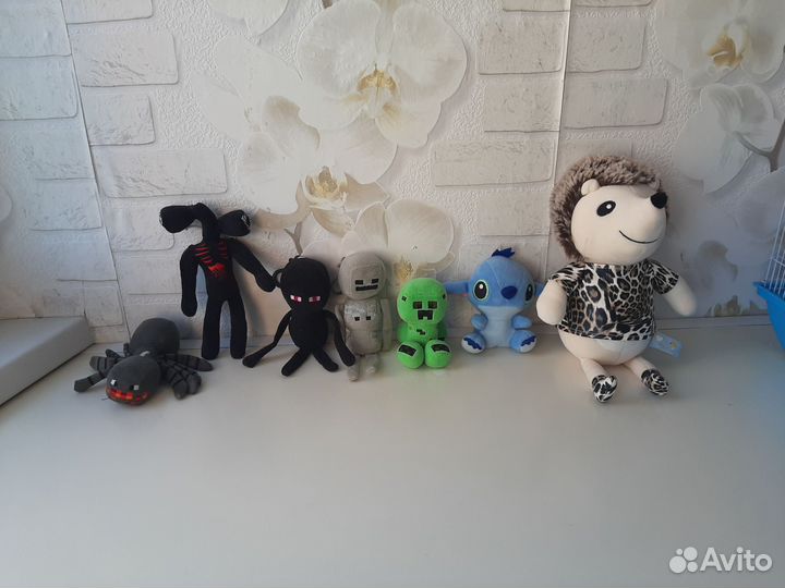 Мягкие игрушки.(майнкрафт )