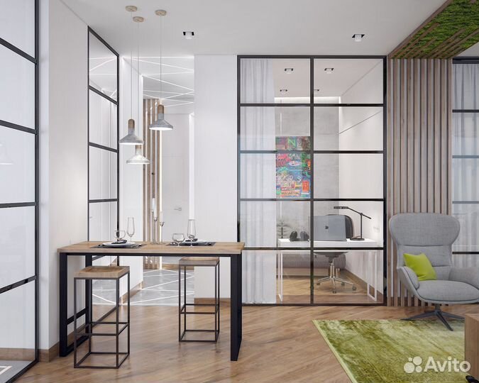 Межкомнатные перегородки раздвижные двери