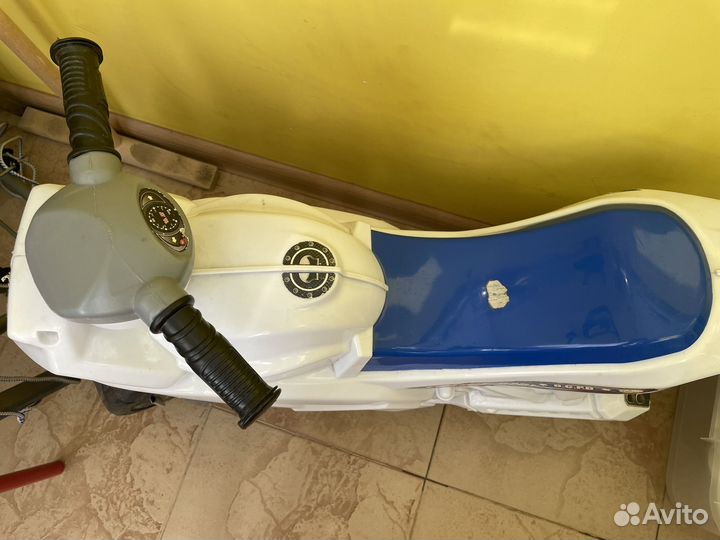 Мотоцикл-каталка толокар пластик