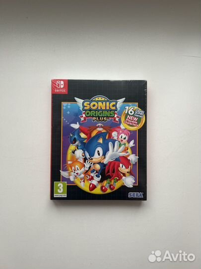 Sonic Origins Plus (Новый) Nintendo Switch