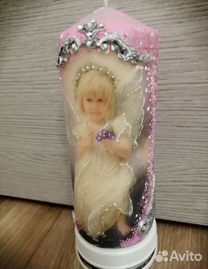 Свечи восковые ручной работы