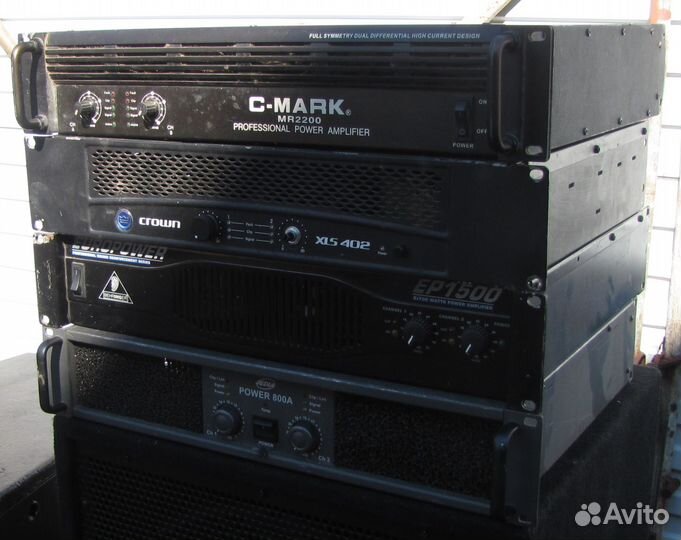 Усилители звука Pro 100-1900W C-Mark Yamaha Park