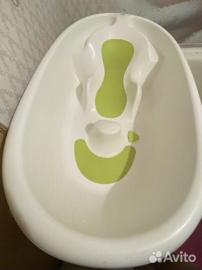 Ванночка для купания+круг