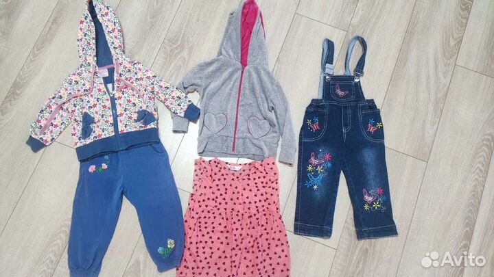 Вещи пакетом на девочку