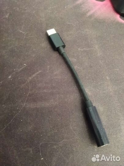 Переходник с Tupe C на aux