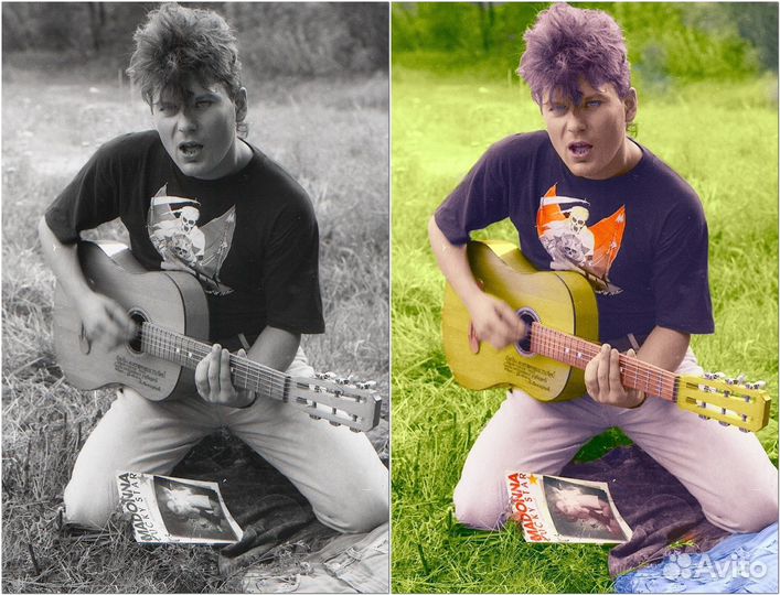 Продам цветные, улучшенные фотографии сдел. из ч\б