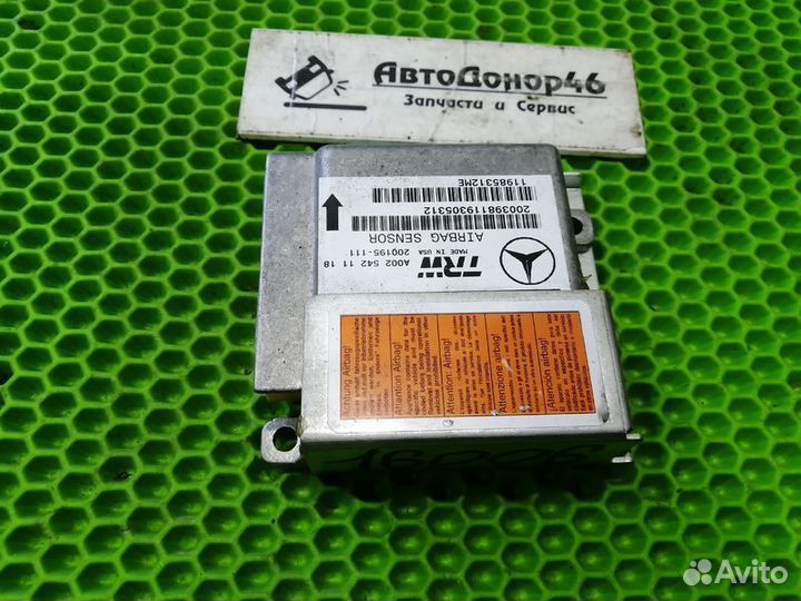 Блок управления SRS Mercedes Benz ML W163