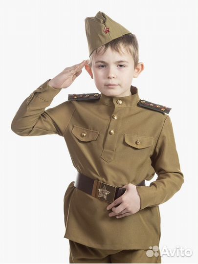Прокат Костюм солдата для мальчика