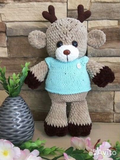 Вязаные игрушки ручной работы