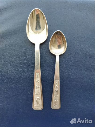 Серебрянные ложечки для кофе или чая