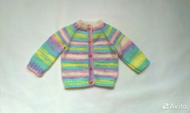 Кофта вязаная детская 1-1,5 г новая