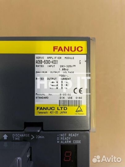 Сервопривод Fanuc A06B-6080-H301