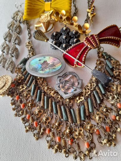 Бижутерия старая винтажная