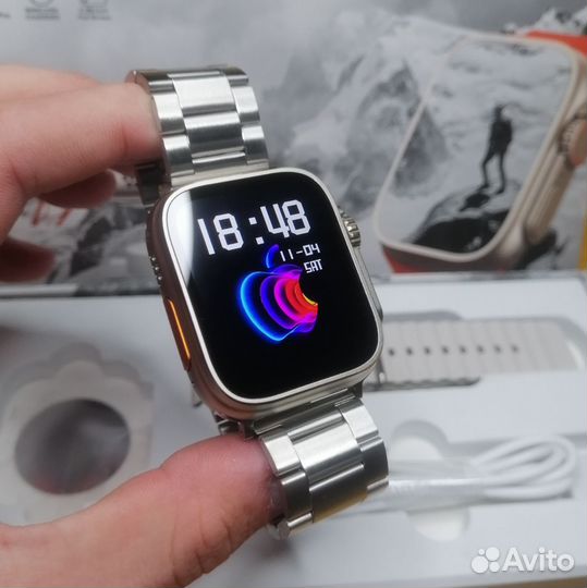 Смарт часы Apple watch 8 Ultra 49mm LUX качества