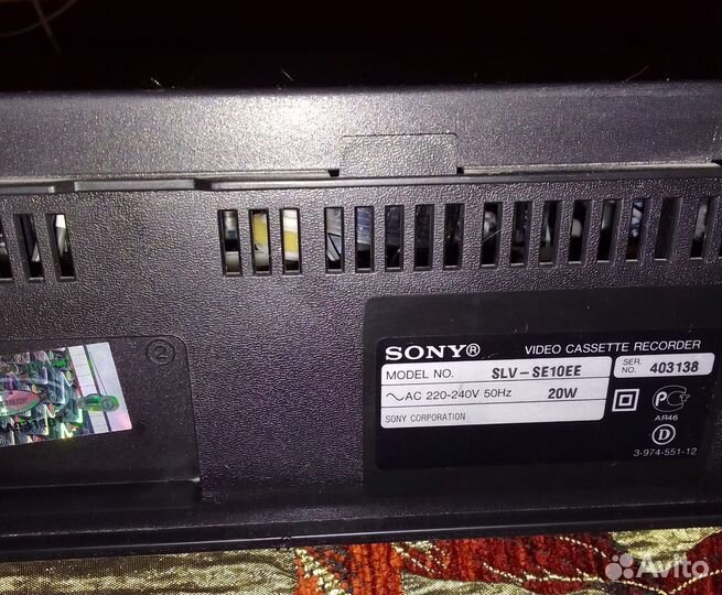 Видеомагнитофон vhs