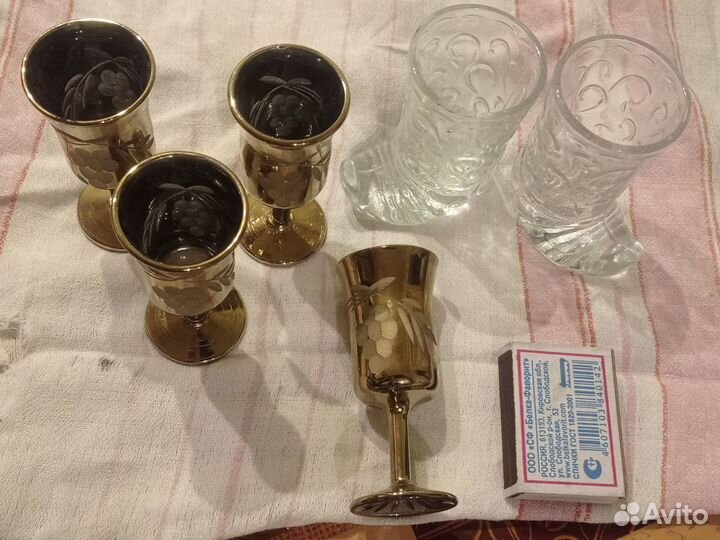 Рюмки стекло/хрусталь