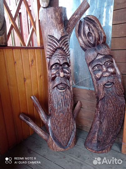 Фигуры из дерева