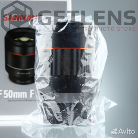 Samyang AF 50mm f/1.4 FE AS UMC Sony E (новый)