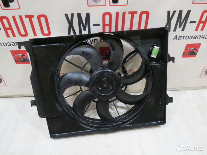 Вентилятор радиатора Hyundai Solaris 2