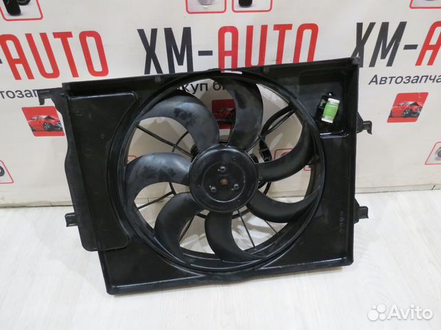 Вентилятор радиатора Hyundai Solaris 2