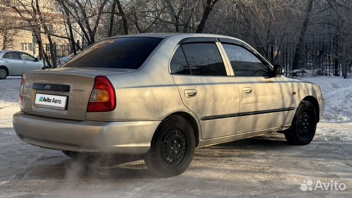 Hyundai Accent 1.5 МТ, 2006, 150 000 км