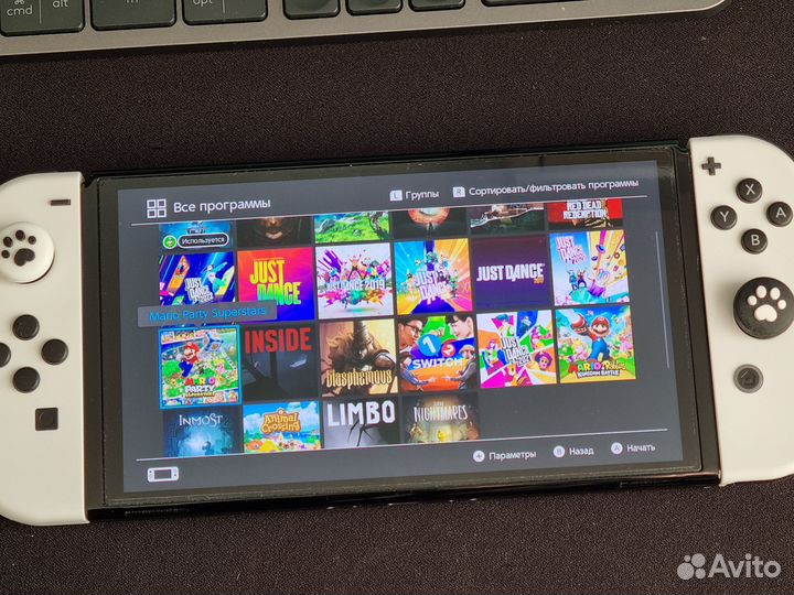 Прошитый Nintendo Switch Oled +512Gb