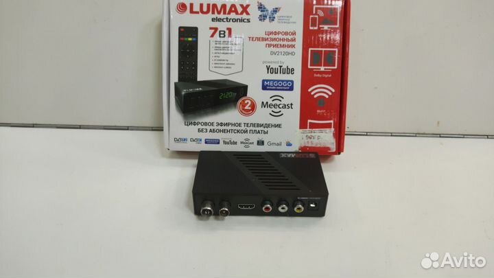 Приставка DVB-T2 Lumax DV2120HD
