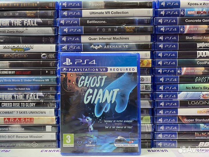 Игры PlayStation 4 VR