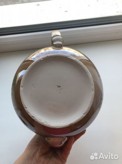 Чайник шишки фарфор винтаж СССР