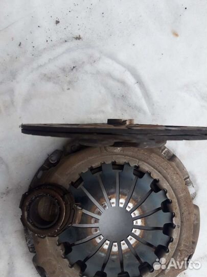 Сцепление на toyota corolla робот