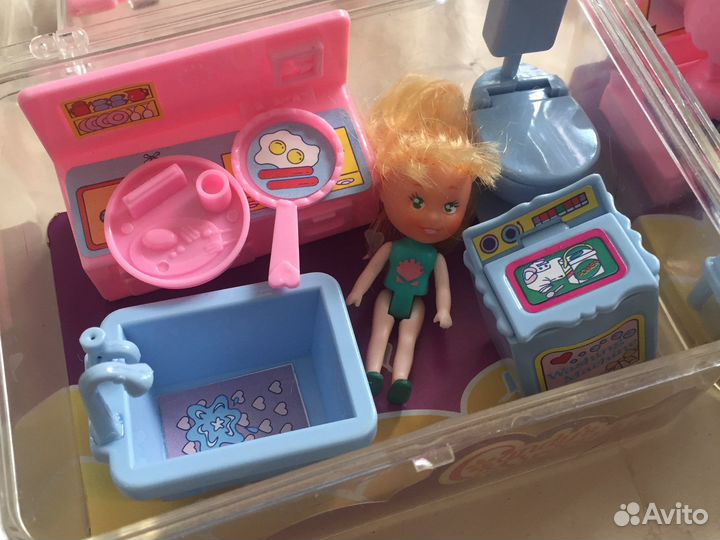 Мини набор мебели с куклой 90-е Candy’s sweet home