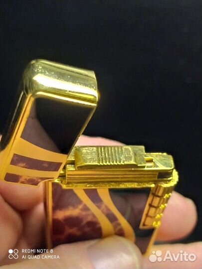 Зажигалка газовая с кремнем и турбо с рисунком