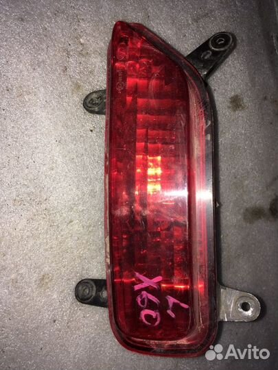 Фонарь противотуманный задний левый Lifan X60