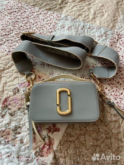 Продам сумку marc jacobs sure shot large rock grey