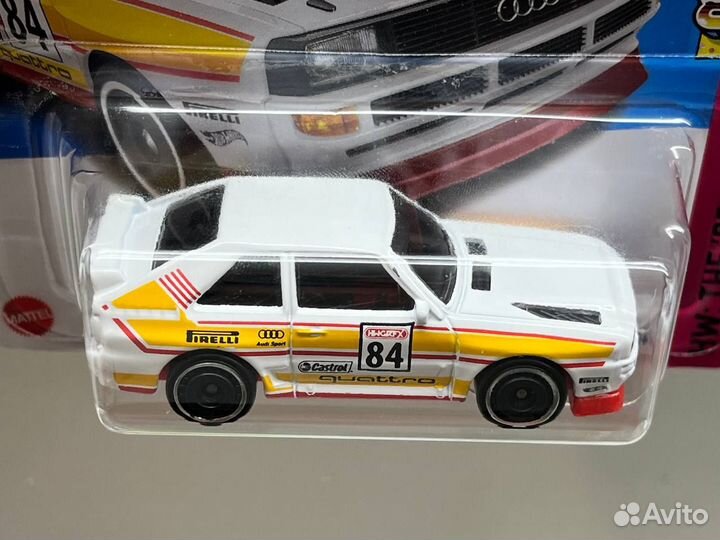 Hot Wheels Audi Sport Quattro (Белый)