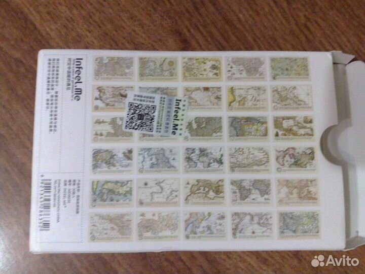 Набор открыток The World Map