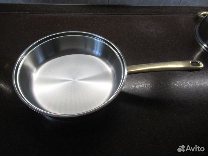 Набор кастрюль из нержавеющей стали,4 предмета