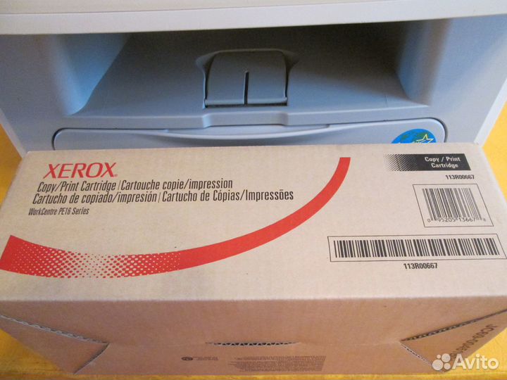Мфу лазерное Xerox WorkCentre PE16, ч/б, A4