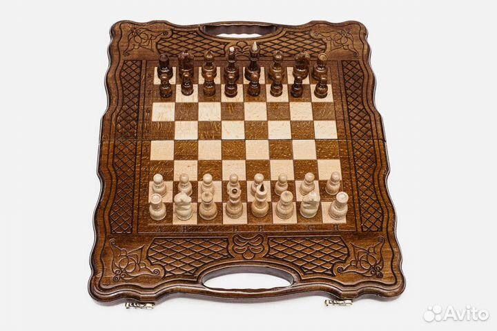 Маленькие нарды и шахматы 2в1